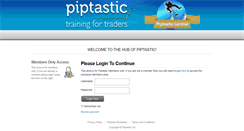 Desktop Screenshot of piptastictrading.com